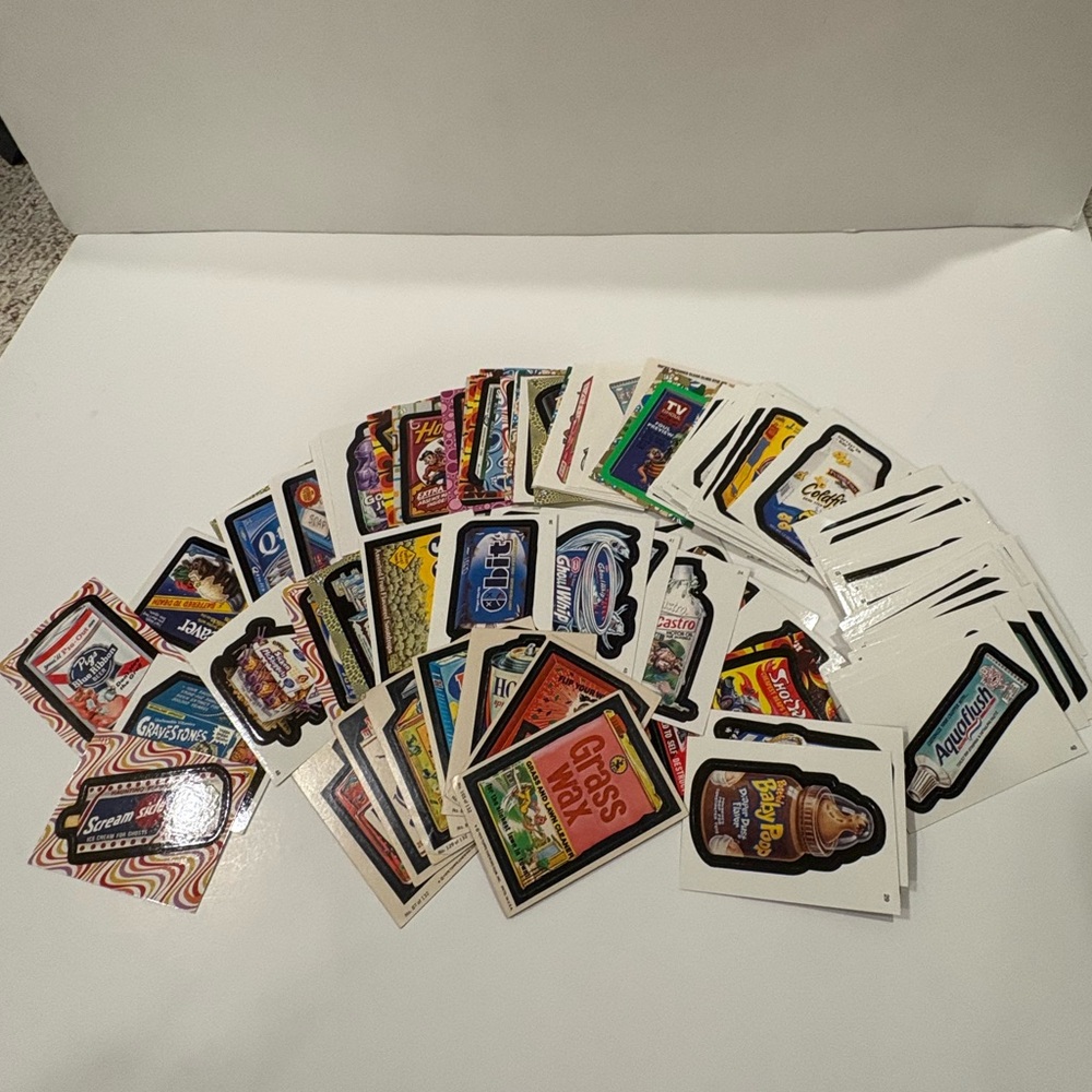 Wacky Packs Lot of Cards